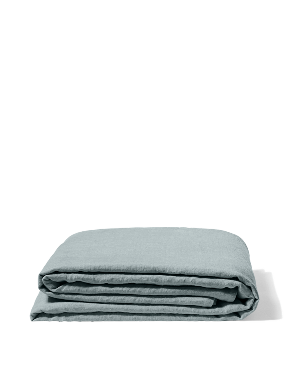 Merci - Washed linen flat sheet - Vesuvius Grey