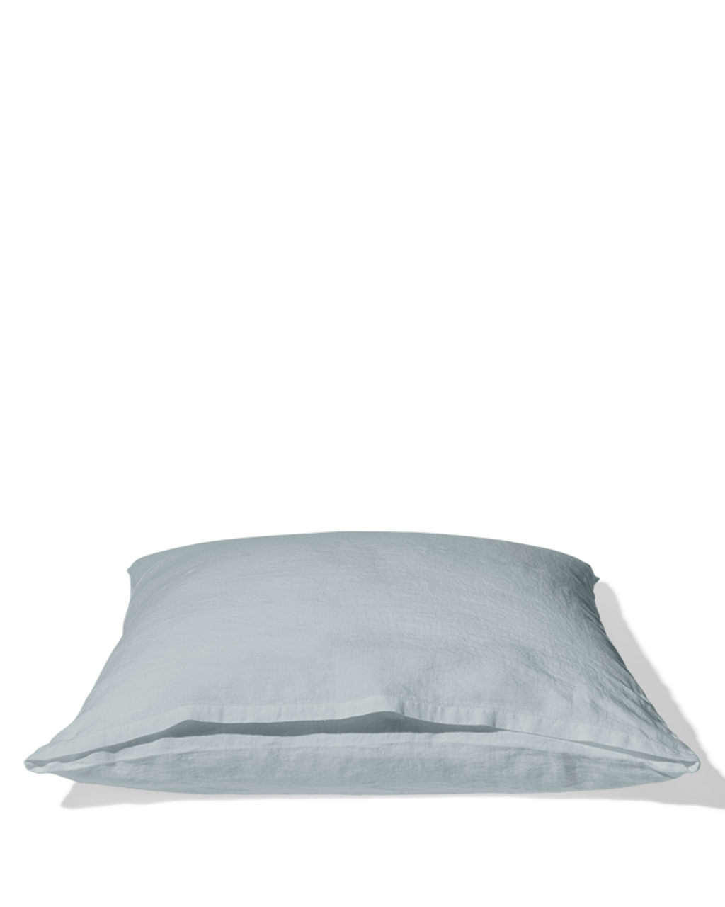 Merci - Washed linen pillowcase - Vesuvius Grey