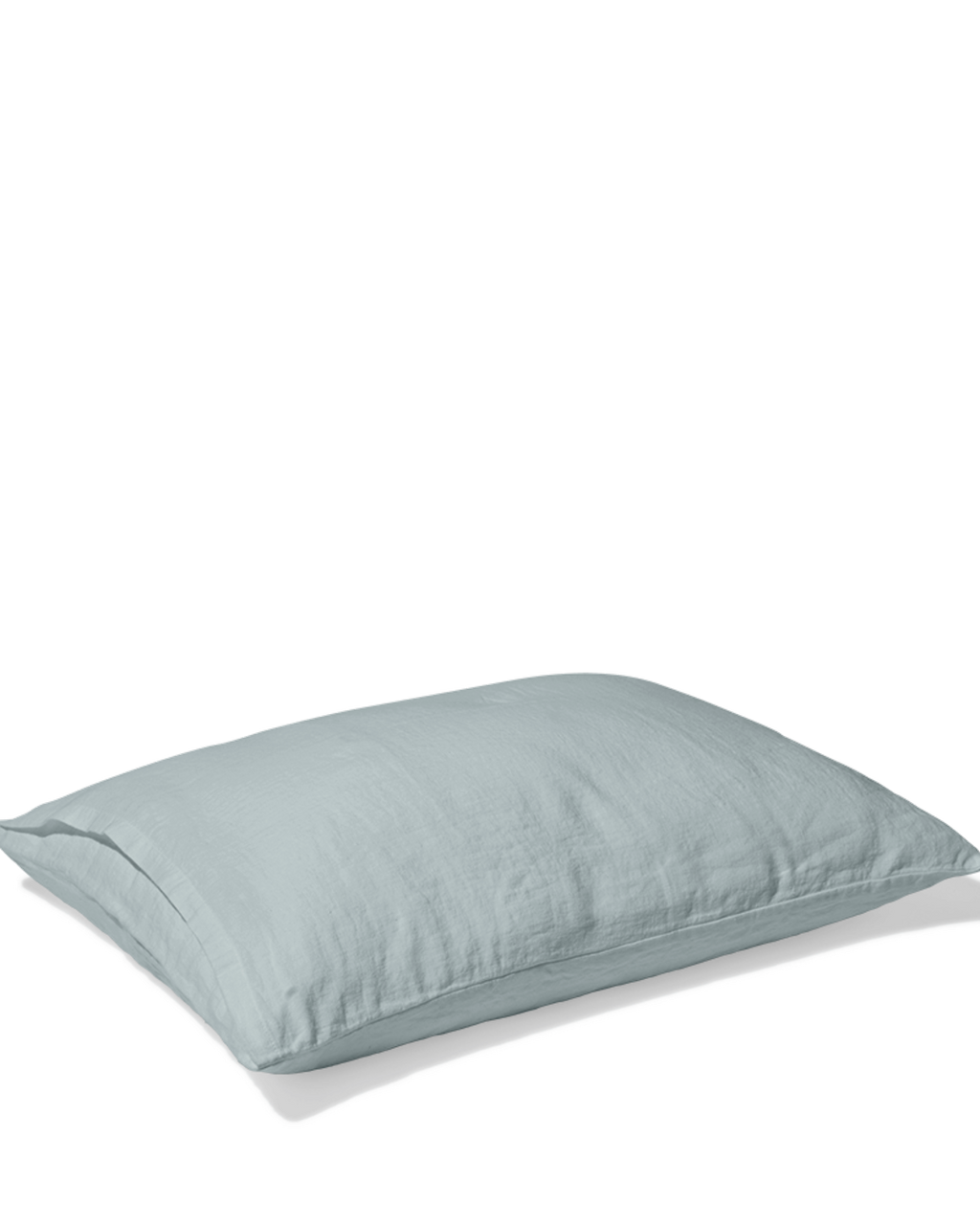 Merci - Washed linen pillowcase - Vesuvius Grey