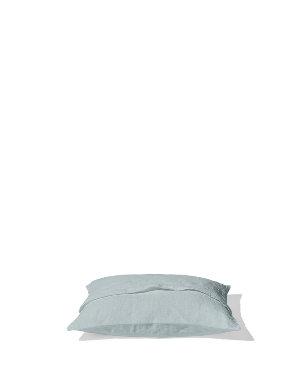 Merci - Washed linen pillowcase - Vesuvius Grey