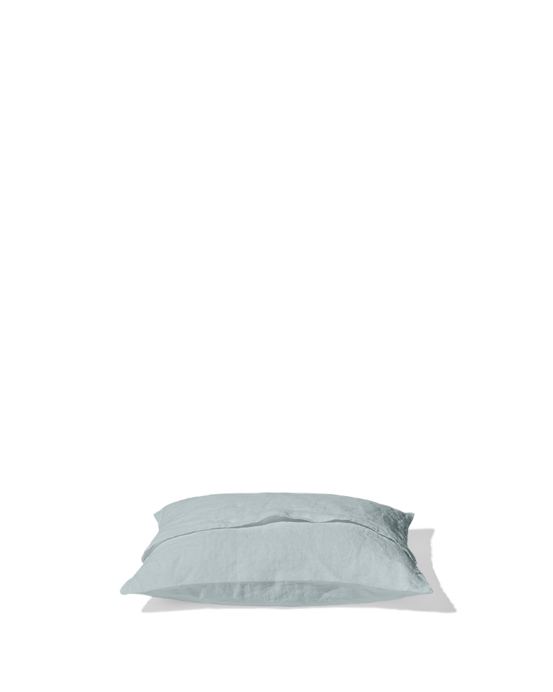 Merci - Washed linen pillowcase - Vesuvius Grey