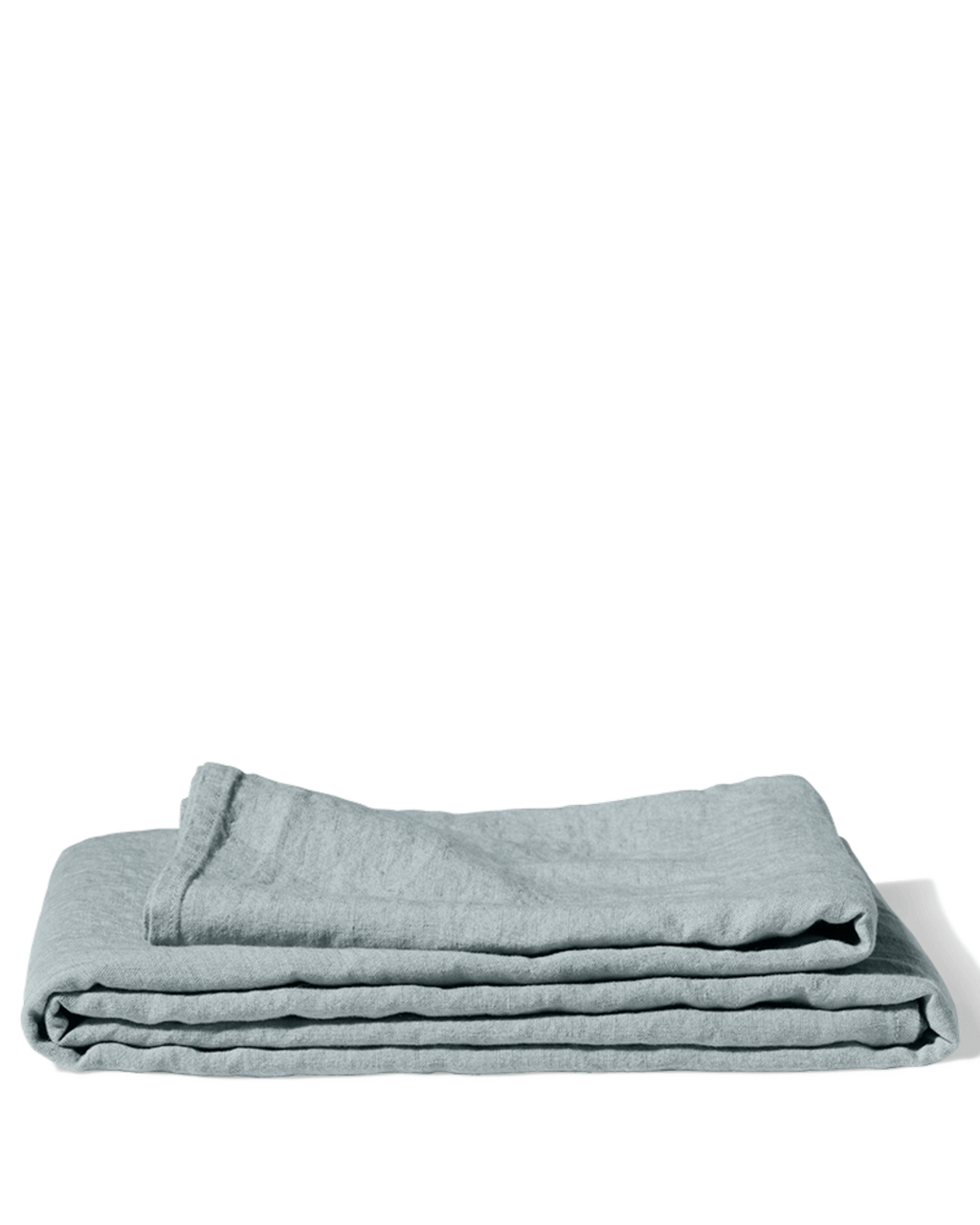 Merci - Nappe En Lin Lavé - Gris Vésuve