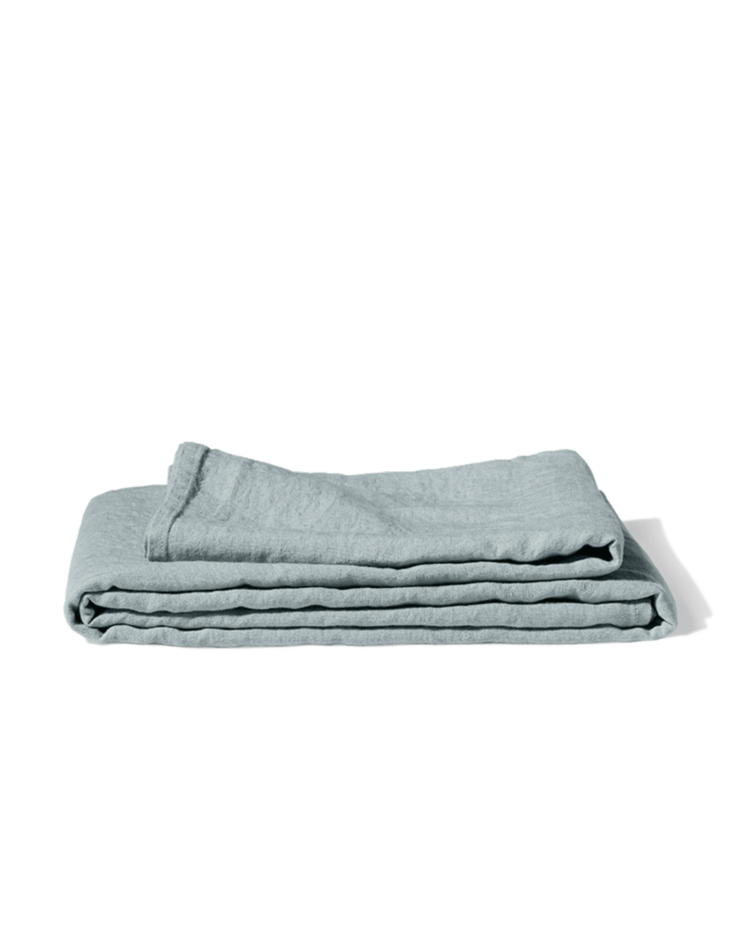 Merci - Nappe En Lin Lavé - Gris Vésuve