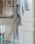 Merci - Linen bath towel - Honeycomb - Vesuvius Grey
