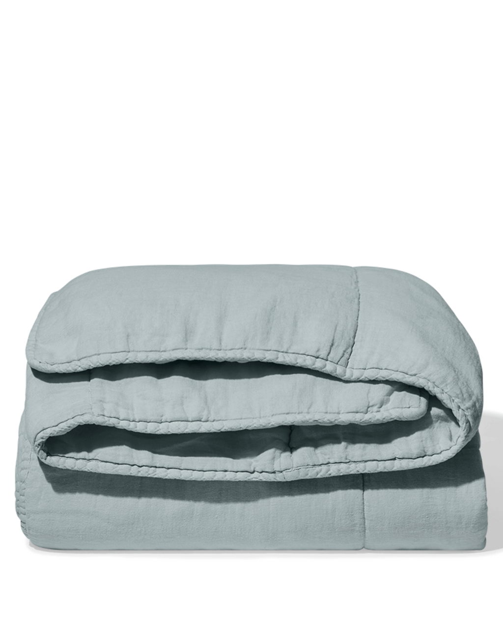 Merci - Pure washed linen quilt - Vesuvius Grey