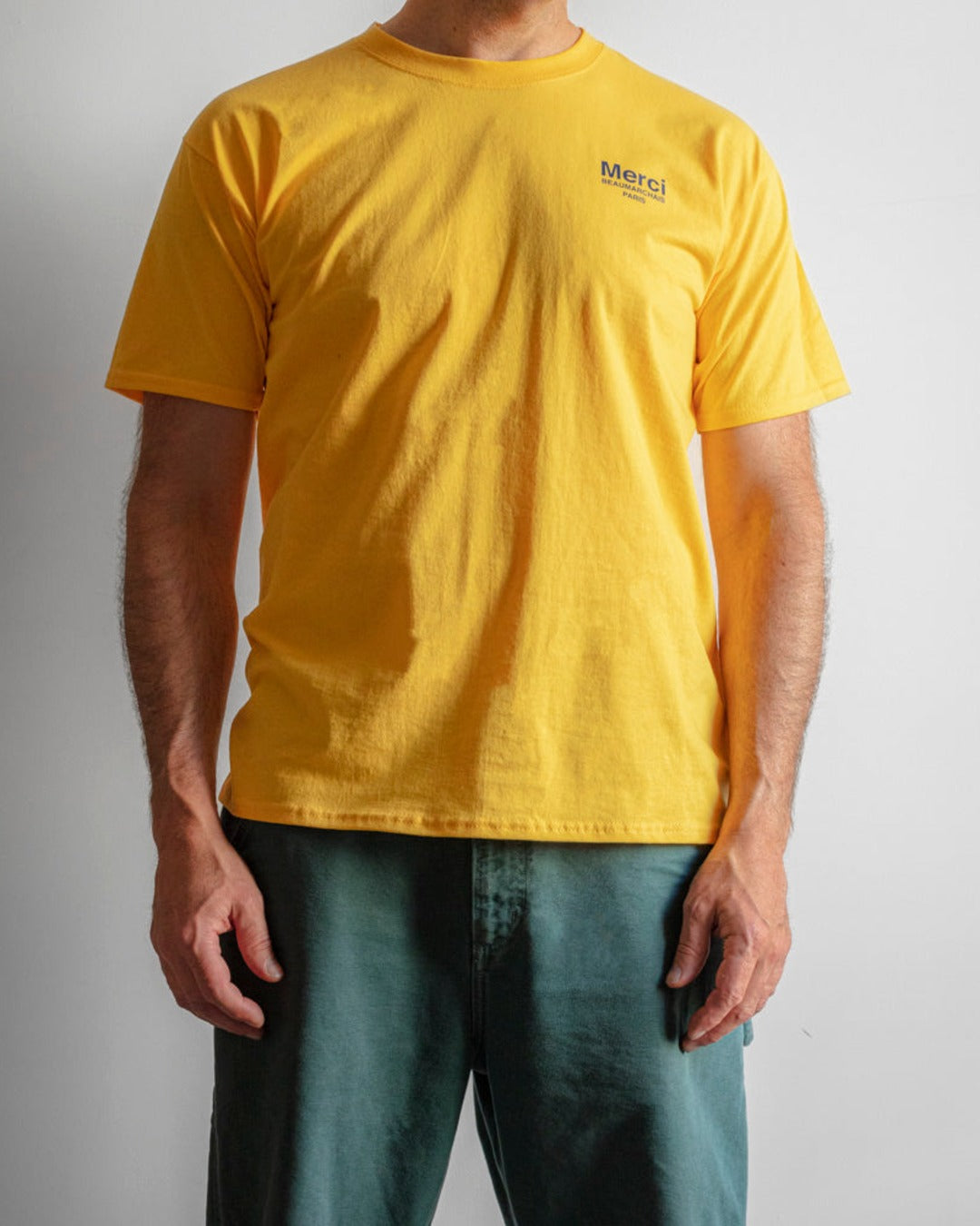 Merci - T-Shirt Merci 111 - Jaune