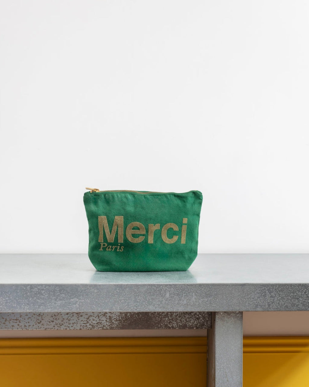 Merci - Cotton pouch - Green