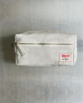 Merci - Washed linen toiletry bag - Stone