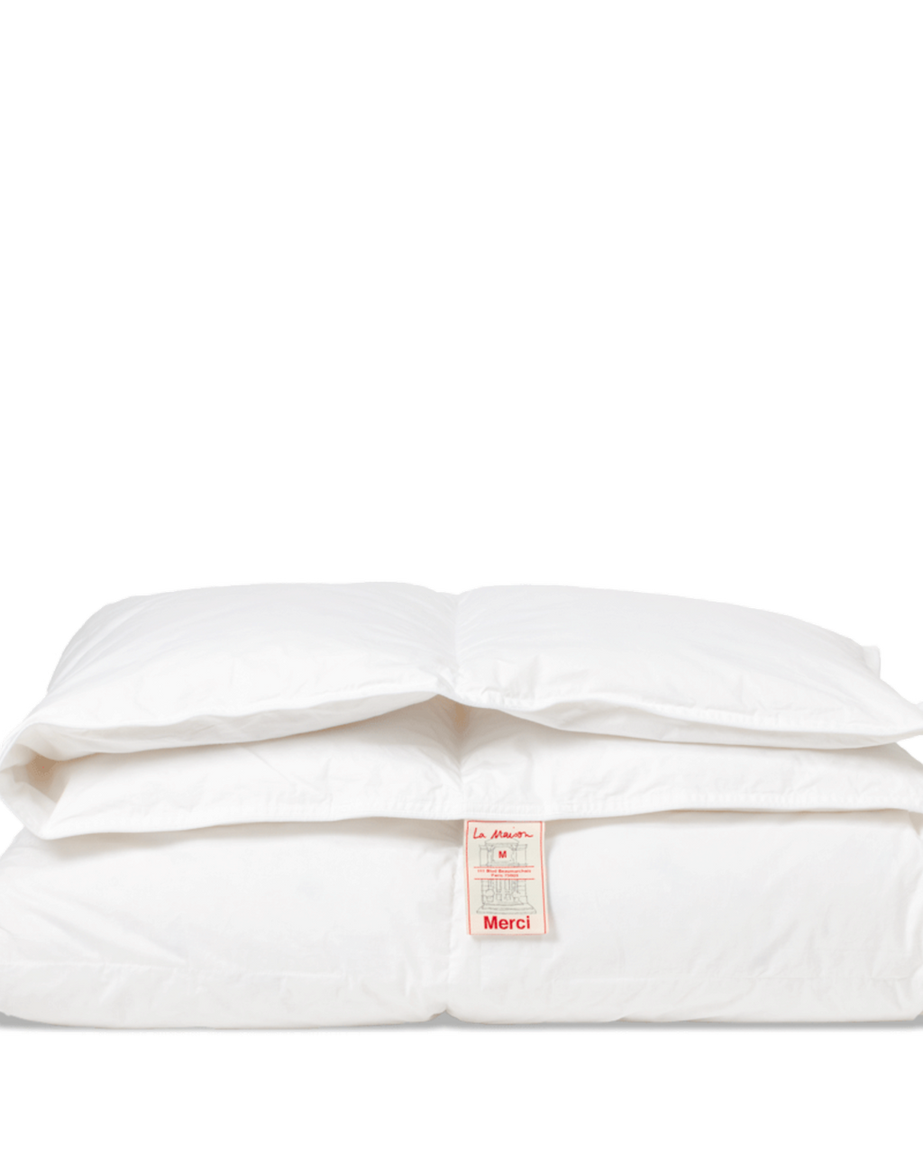 Merci - Couette En Duvet Naturel Et Plumettes - Blanc