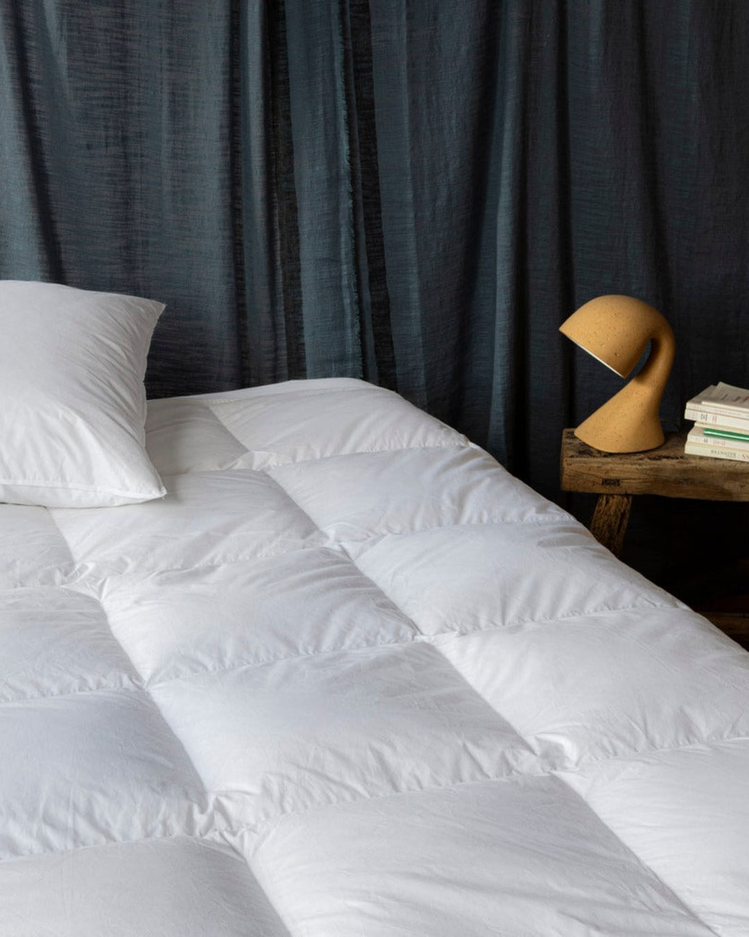 Merci - Couette En Duvet Naturel Et Plumettes - Blanc