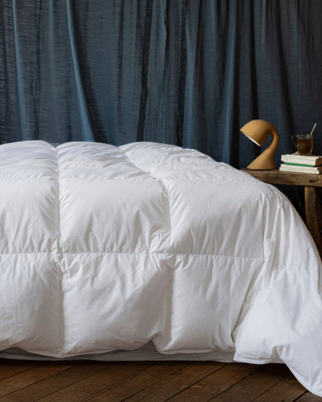 Merci - Couette En Duvet Naturel Et Plumettes - Blanc