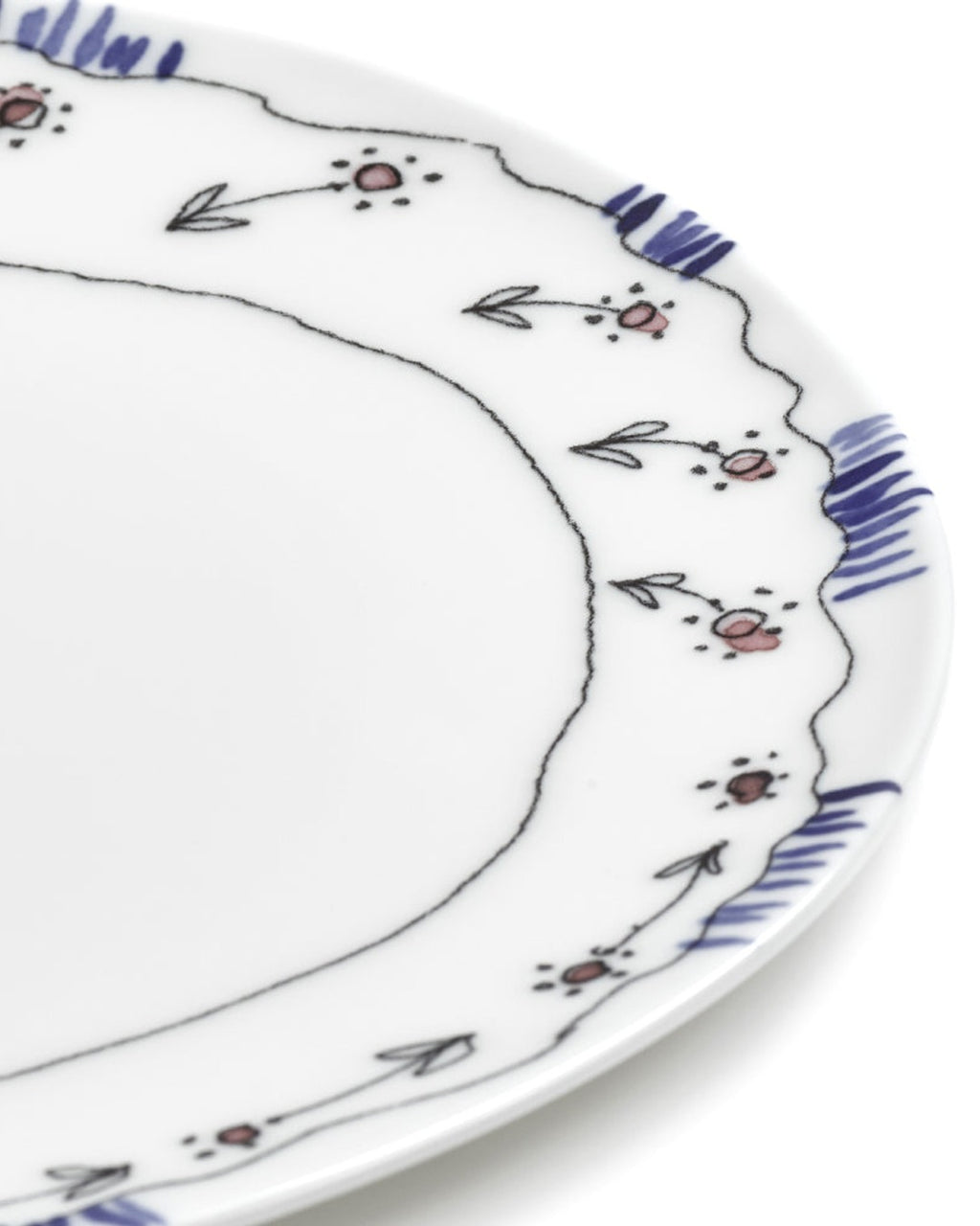 Serax x Marni - Assiette Anemone Milk