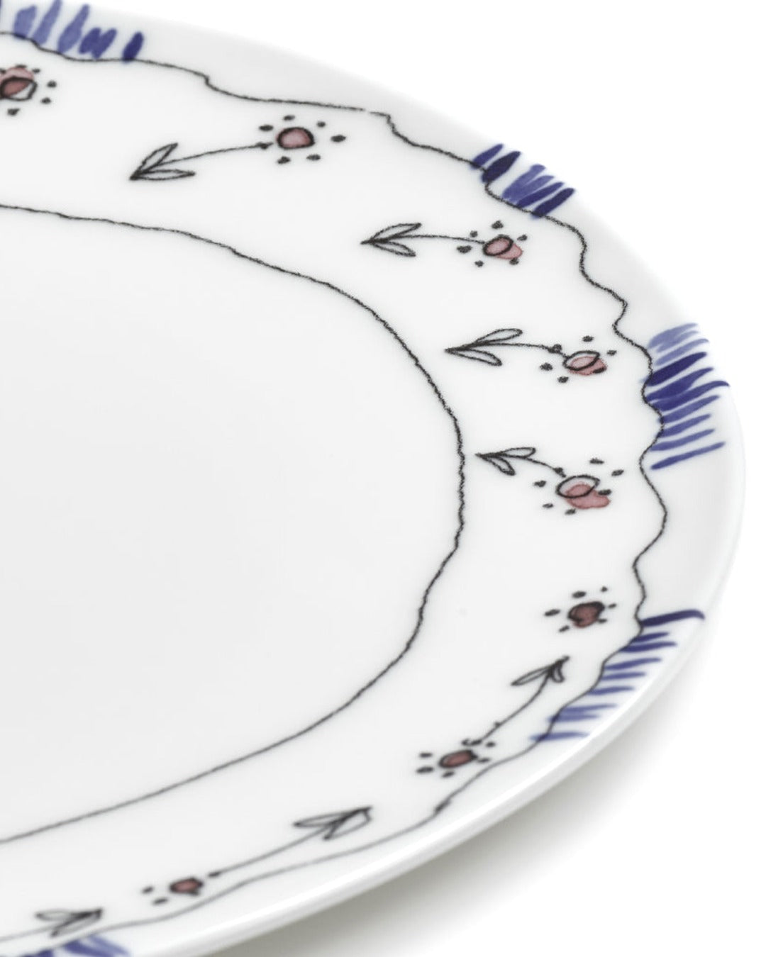 Serax x Marni - Assiette Anemone Milk