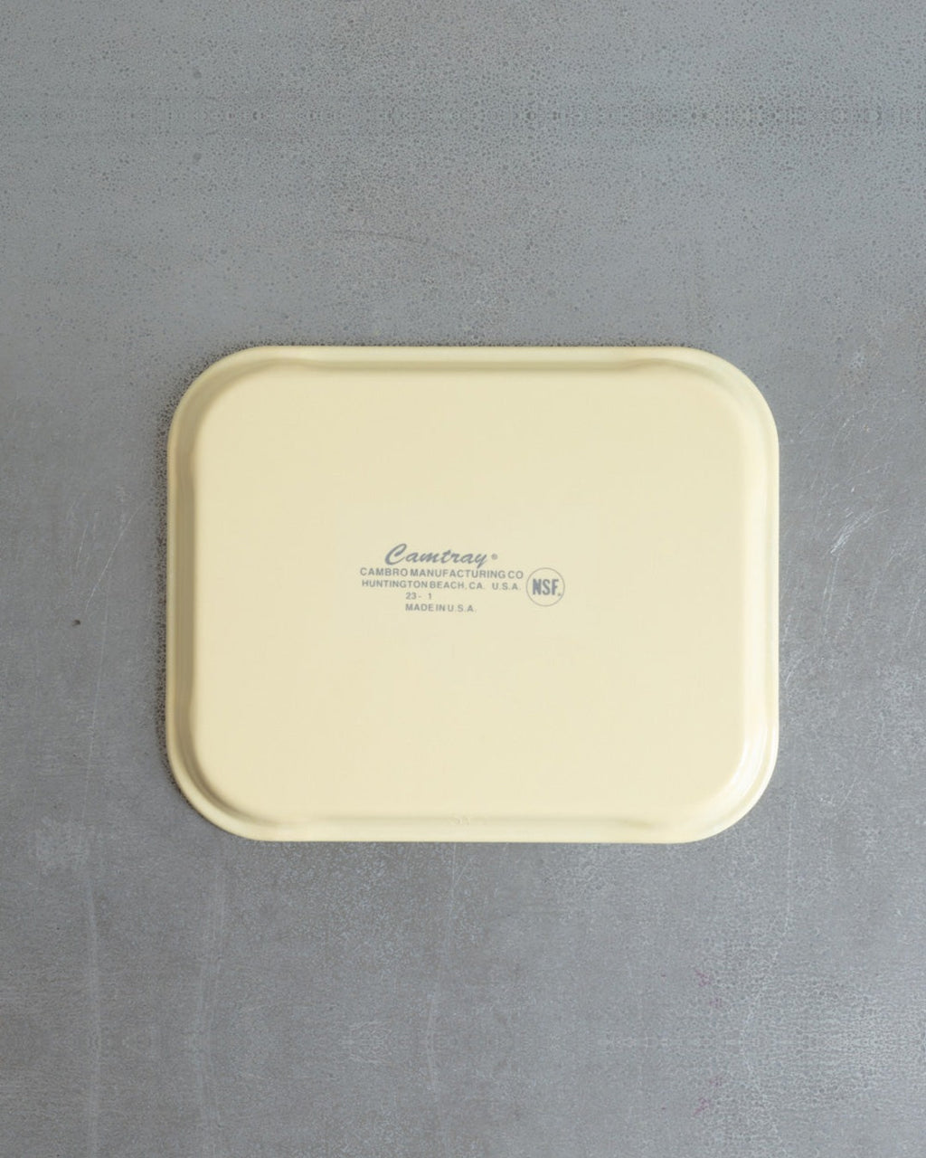 Cambro - Plateau En Fibre De Verre - Citron Meringué