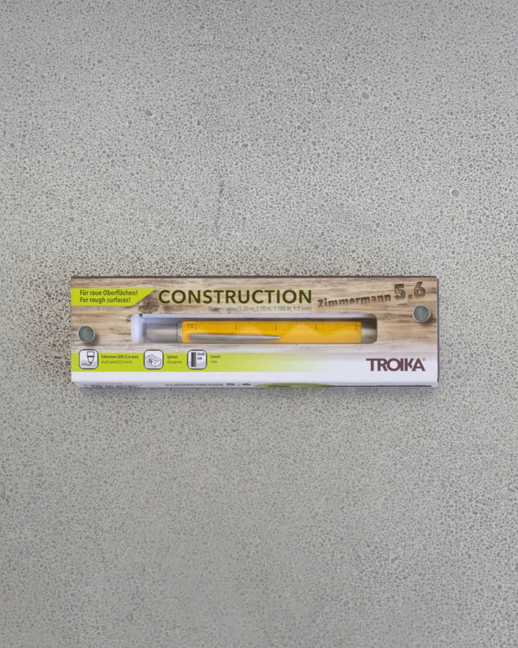 Troika - Zimmerman construction pen - Yellow