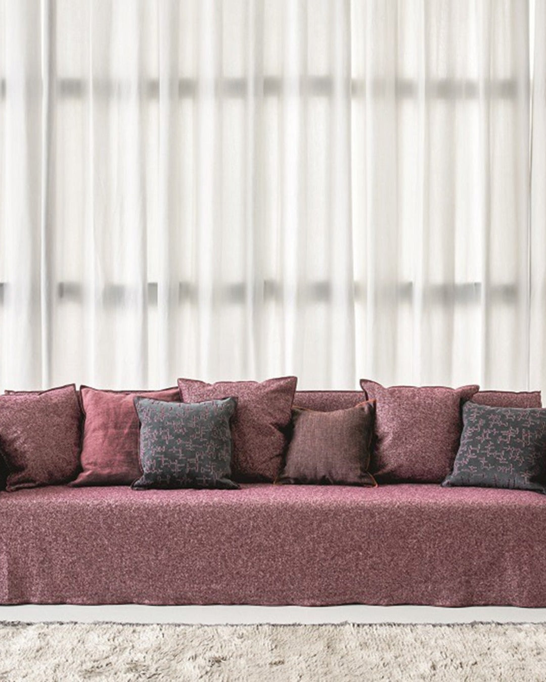 Gervasoni - Sofa Ghost n°114 - White Linen