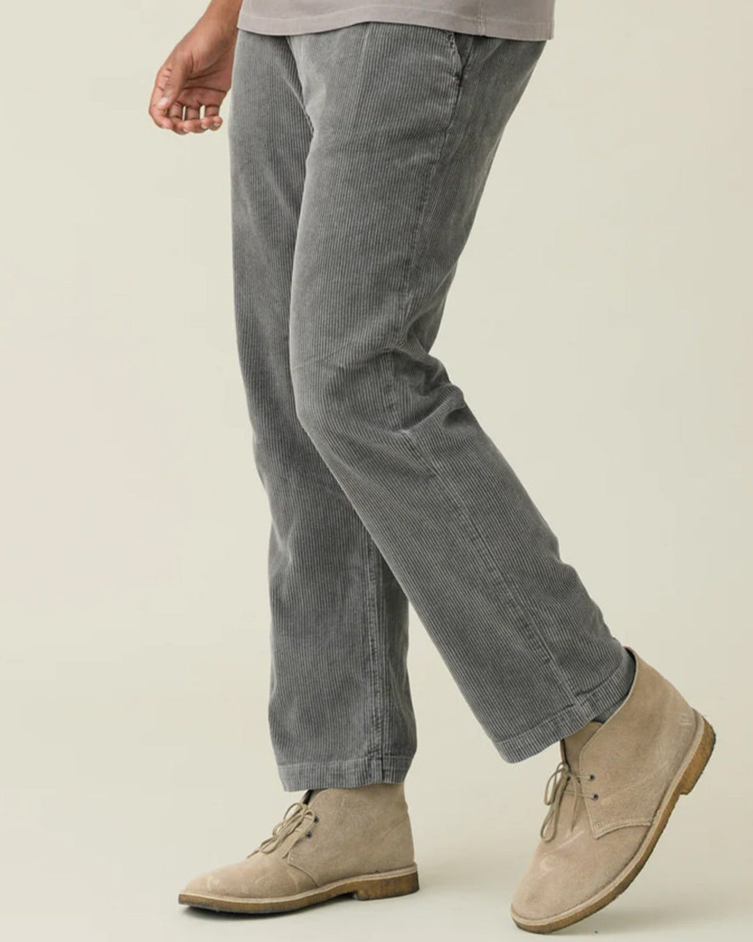 Save Khaki United - Chino en velours - Noir