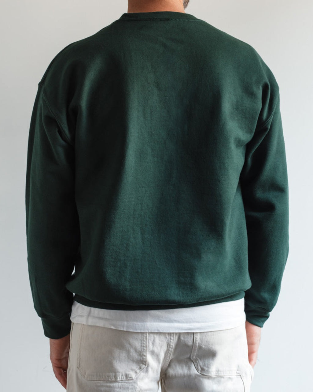 Merci - Sweat College Non Merci - Vert