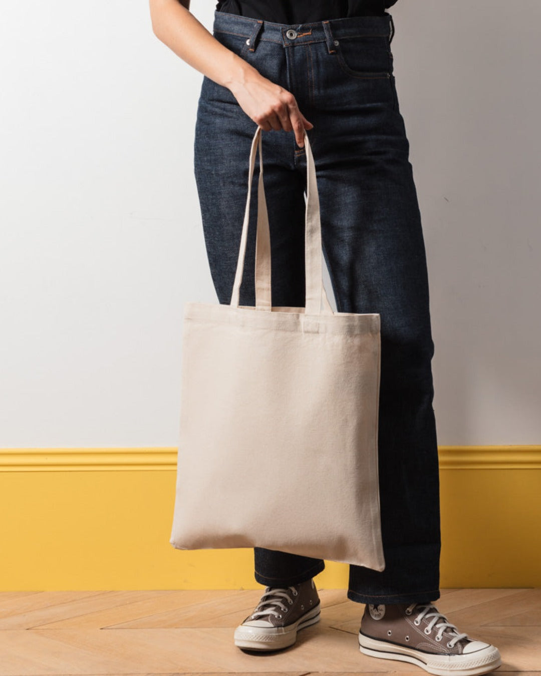 Merci - Sac Tote Bag Gothique Non Merci - Rouge