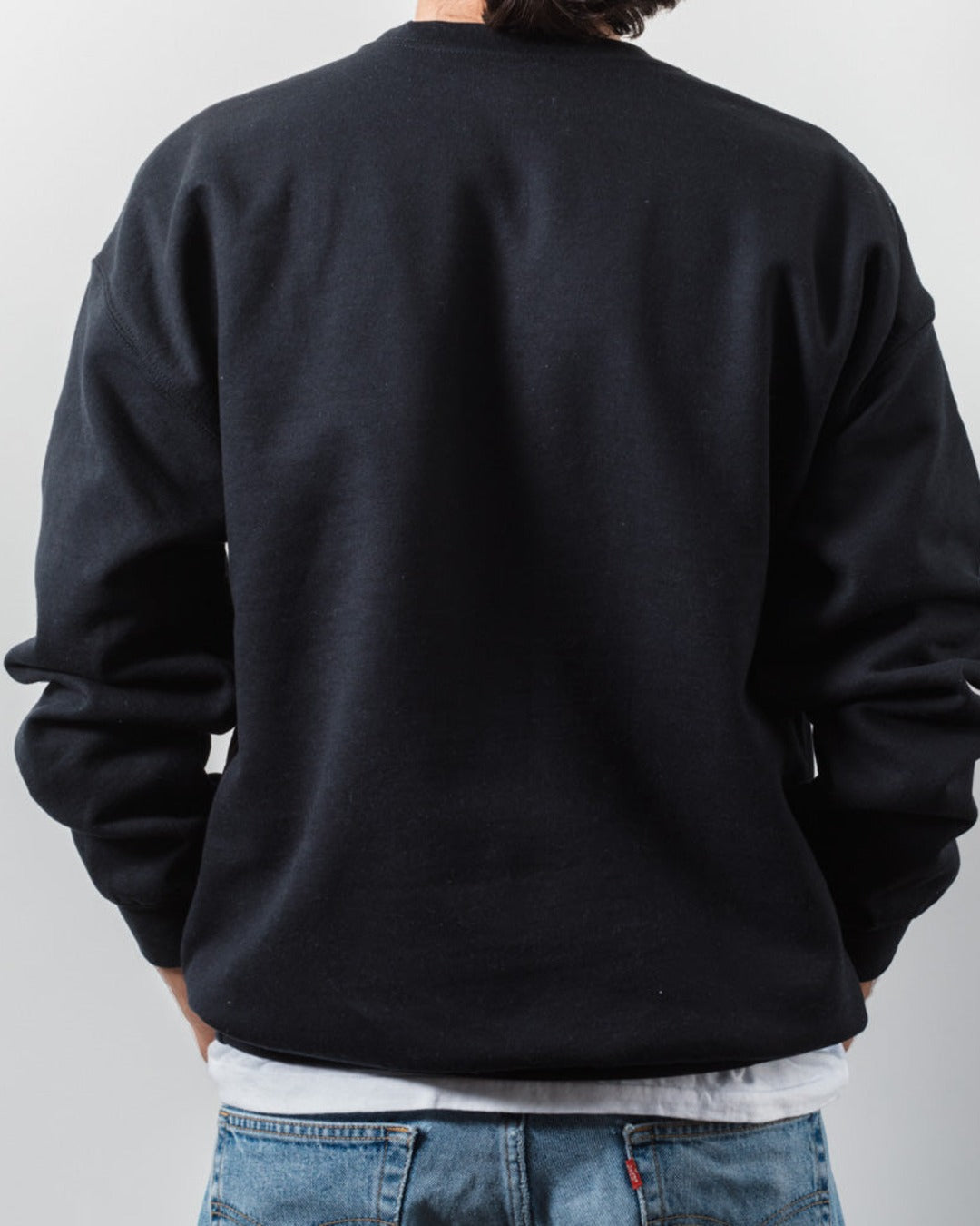 Merci - Sweat Gothique Non Merci - Noir