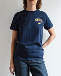 Merci - T-Shirt College Non Merci - Bleu