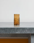 Salaheddin - Mouth-blown bubble glass - Amber