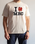 Merci - T-Shirt I love MRC - Écru