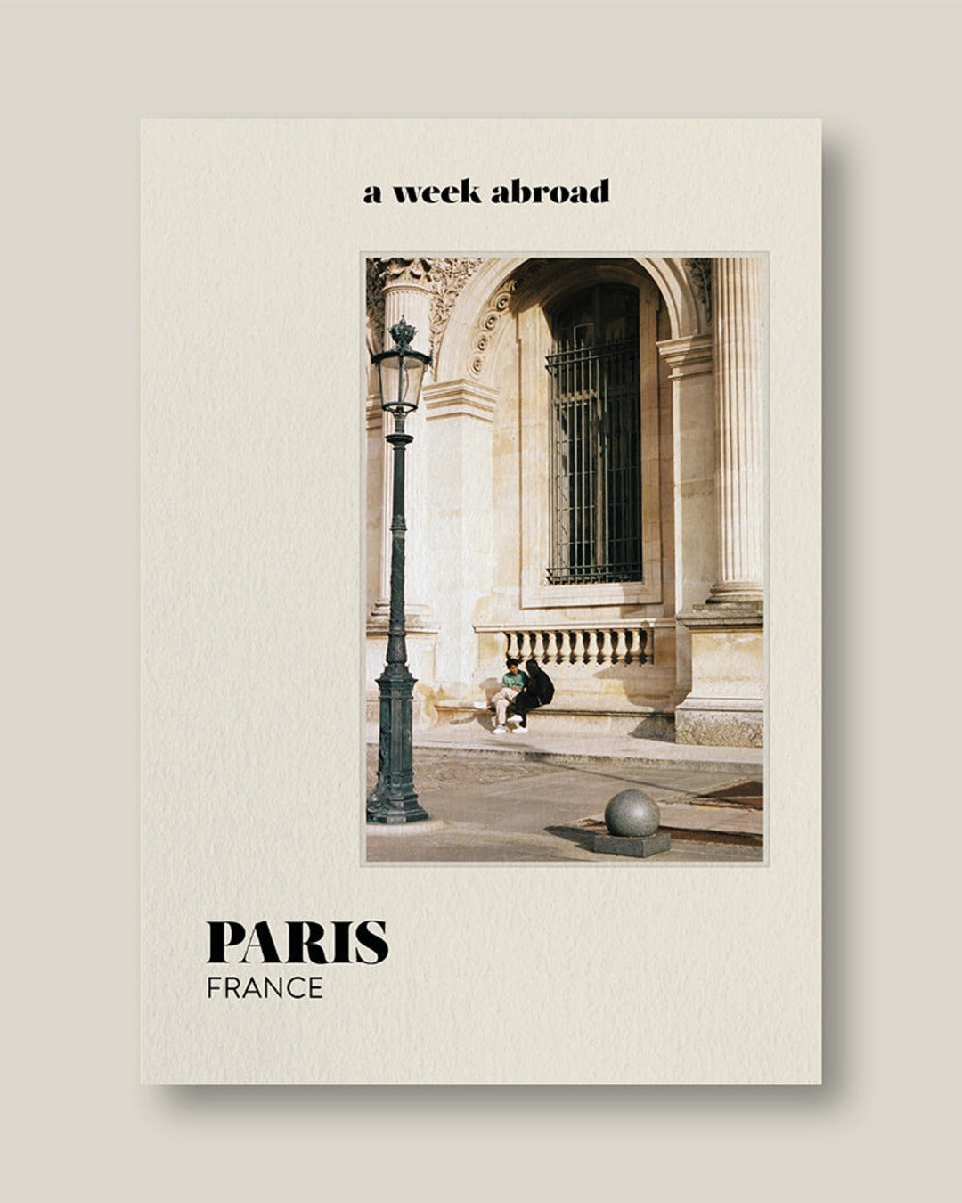 A Week Abroad - Livre Paris