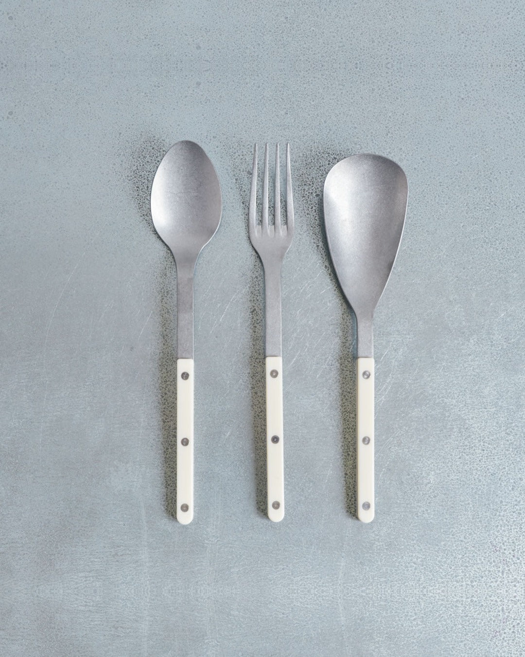 Sabre - Fourchette À Service Bistrot Vintage - Ivoire