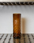 Salaheddin - Vase Bulles En Verre Soufflé - Ambre