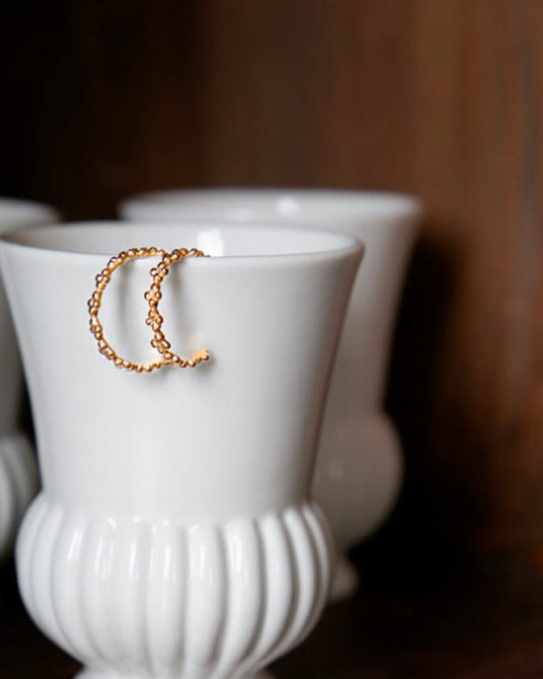 Alix D Reynis - Boucles D'Oreilles Lucky - Doré