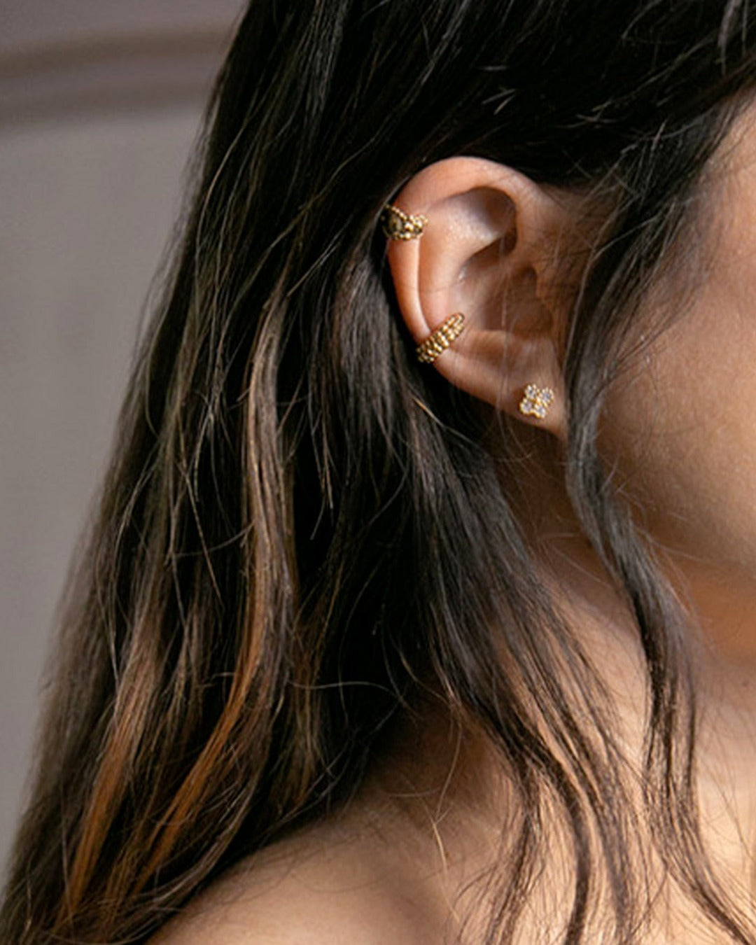 Alix D Reynis - Earcuff Cassopiée - Doré