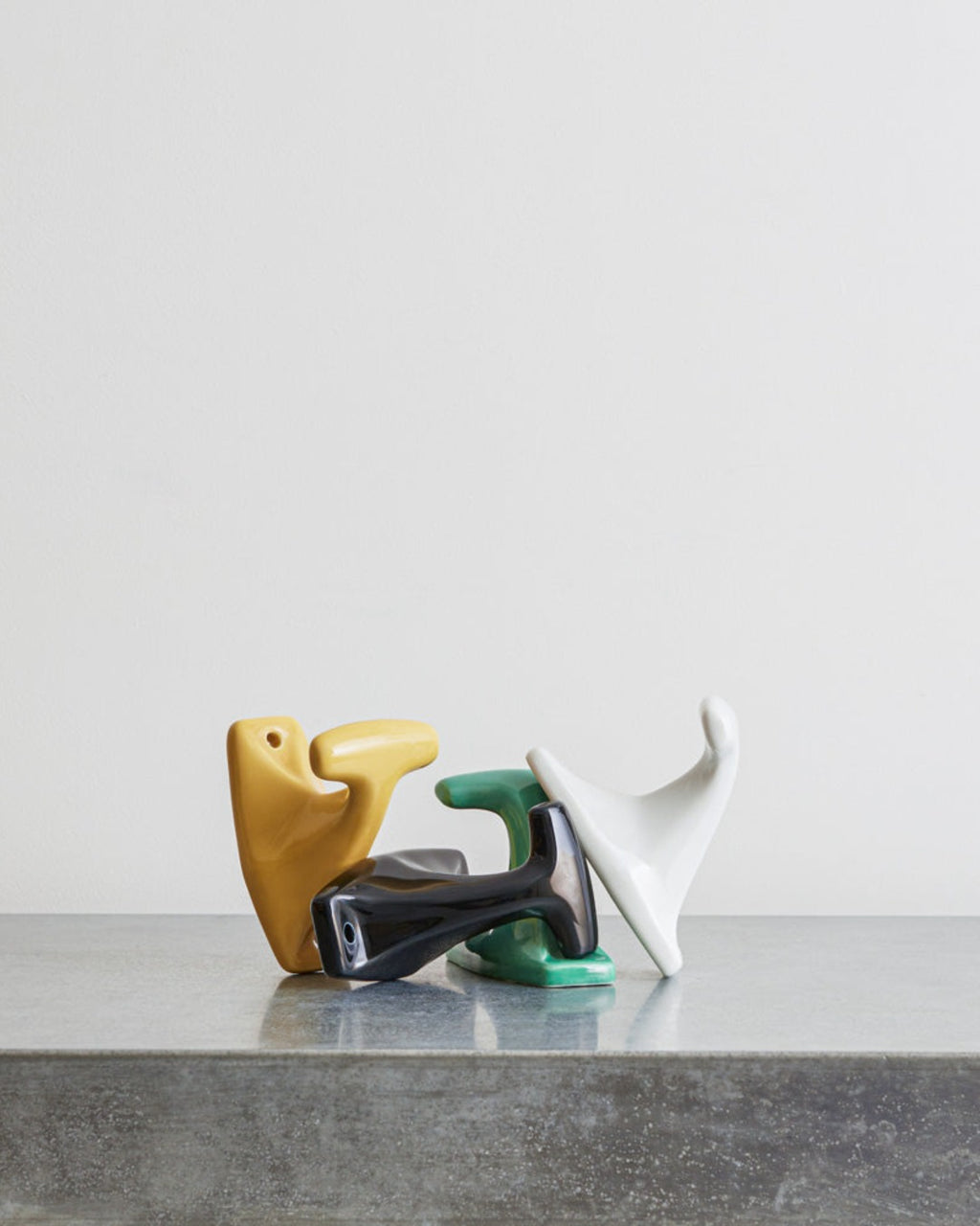 Merigous - Patère Porcelaine - Vert