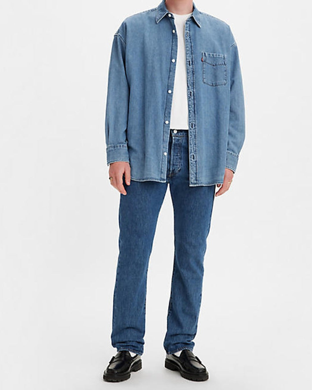 Levi'S - Jeans 501 - Bleu Stonewash