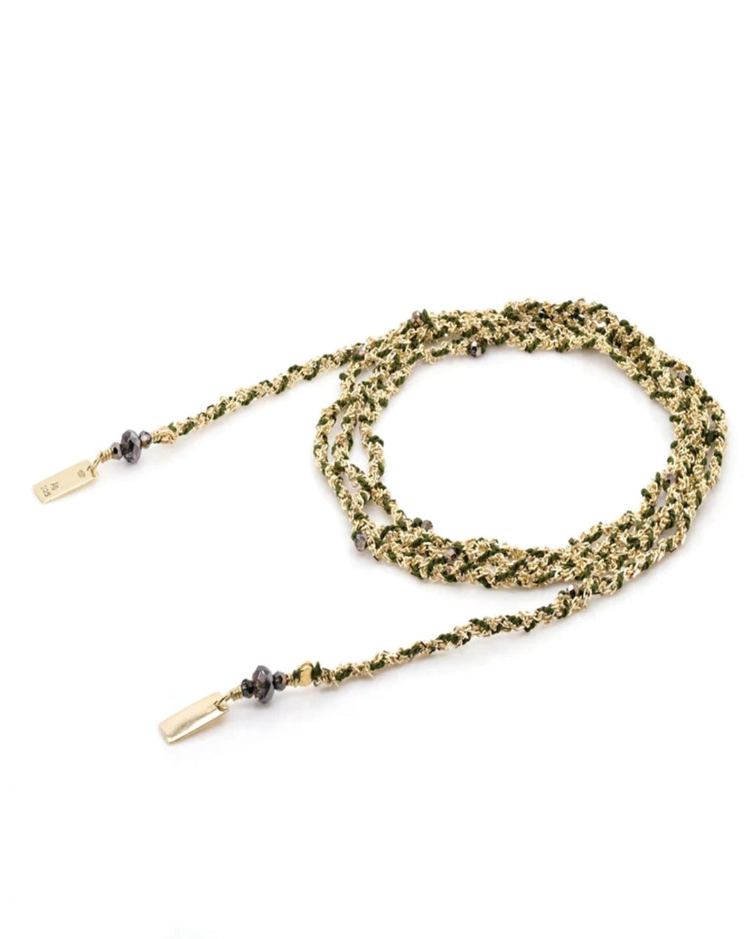 Marie Laure Chamorel - Necklace n°182 - Gold Kaki