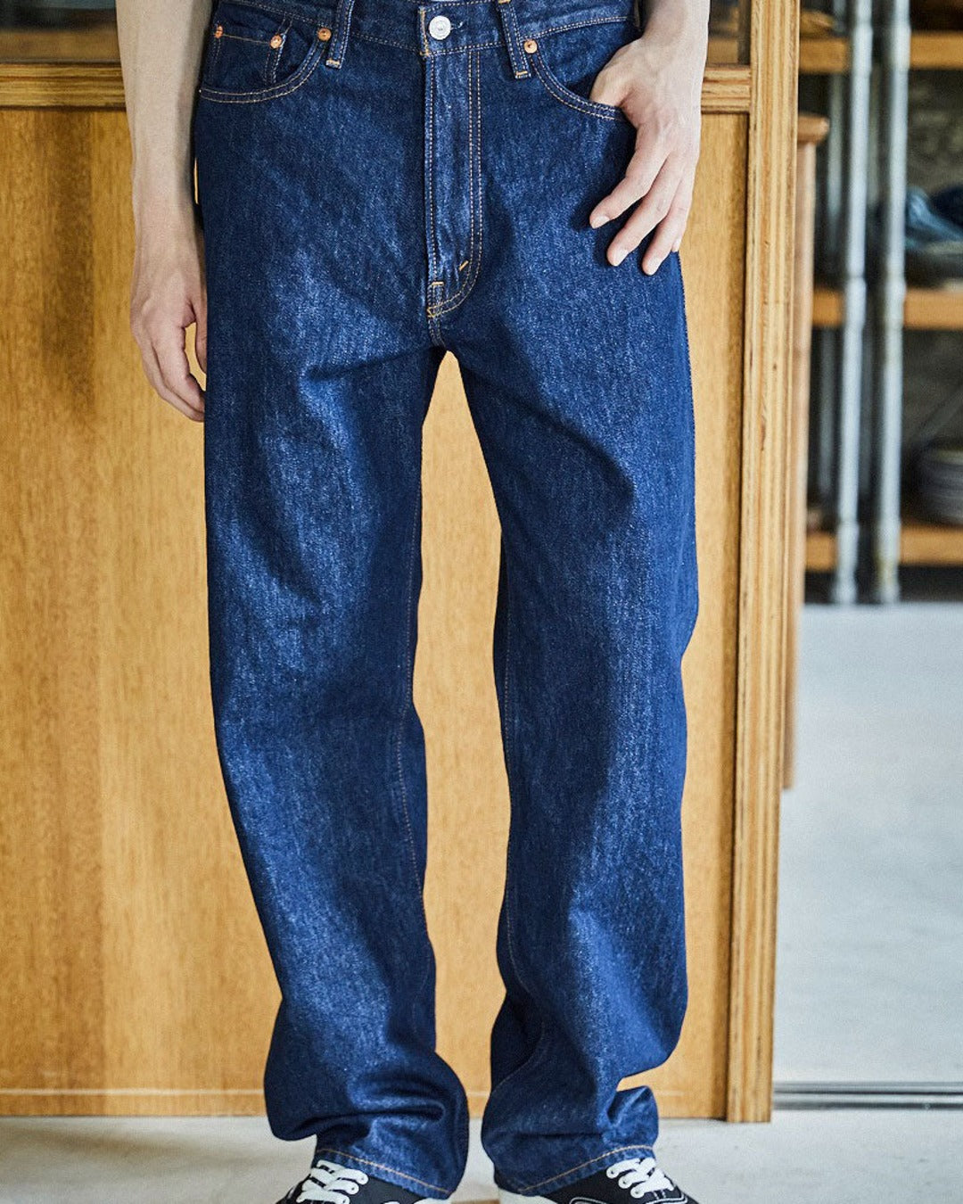 Orslow - Jeans 101 Dads Fit Denim - Bleu