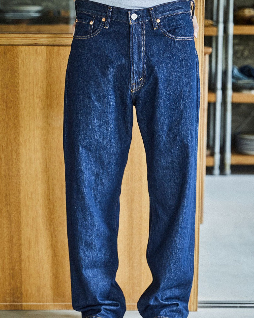 Orslow - Jeans 101 Dads Fit Denim - Bleu