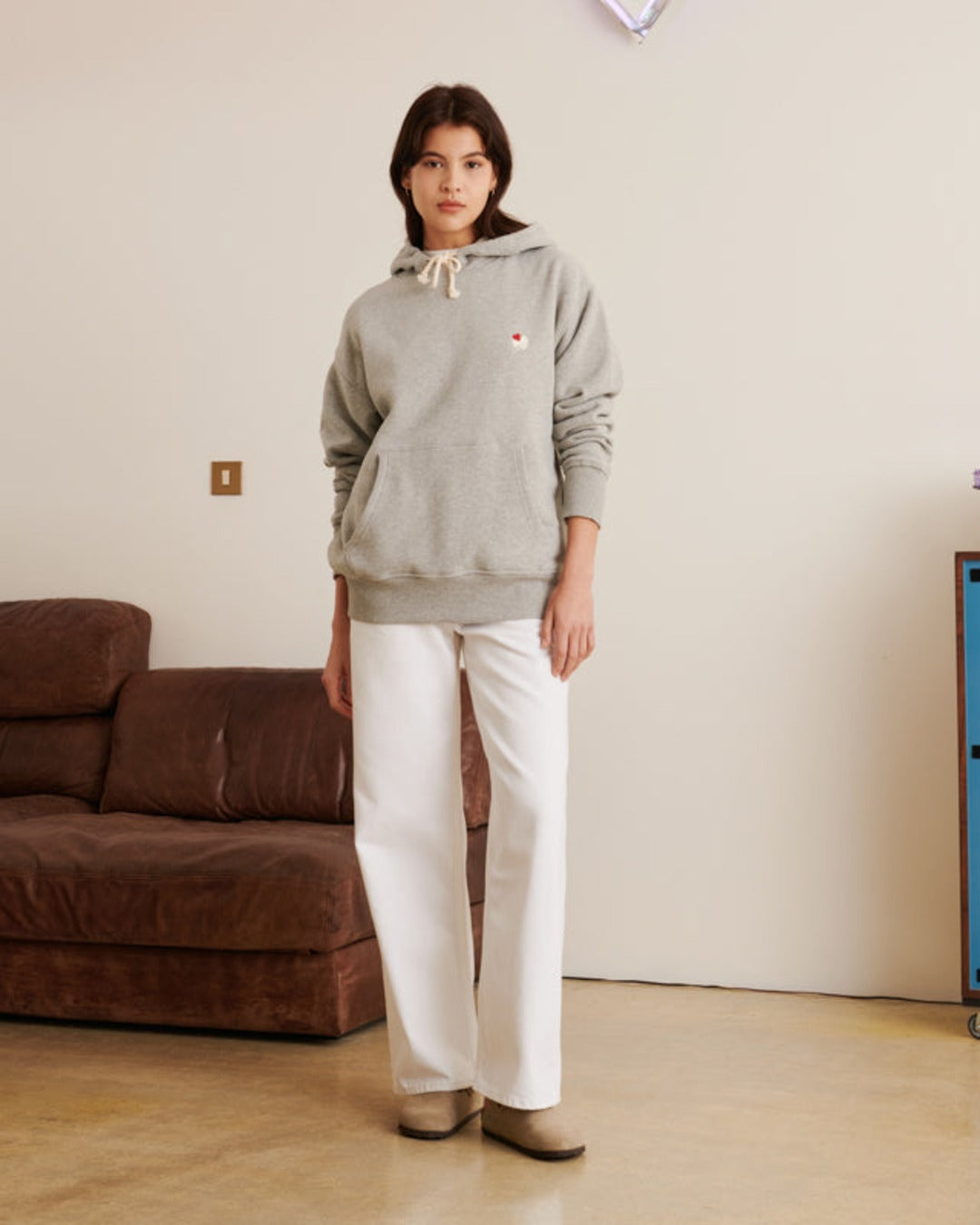 Merci - Sweat Robin - Gris