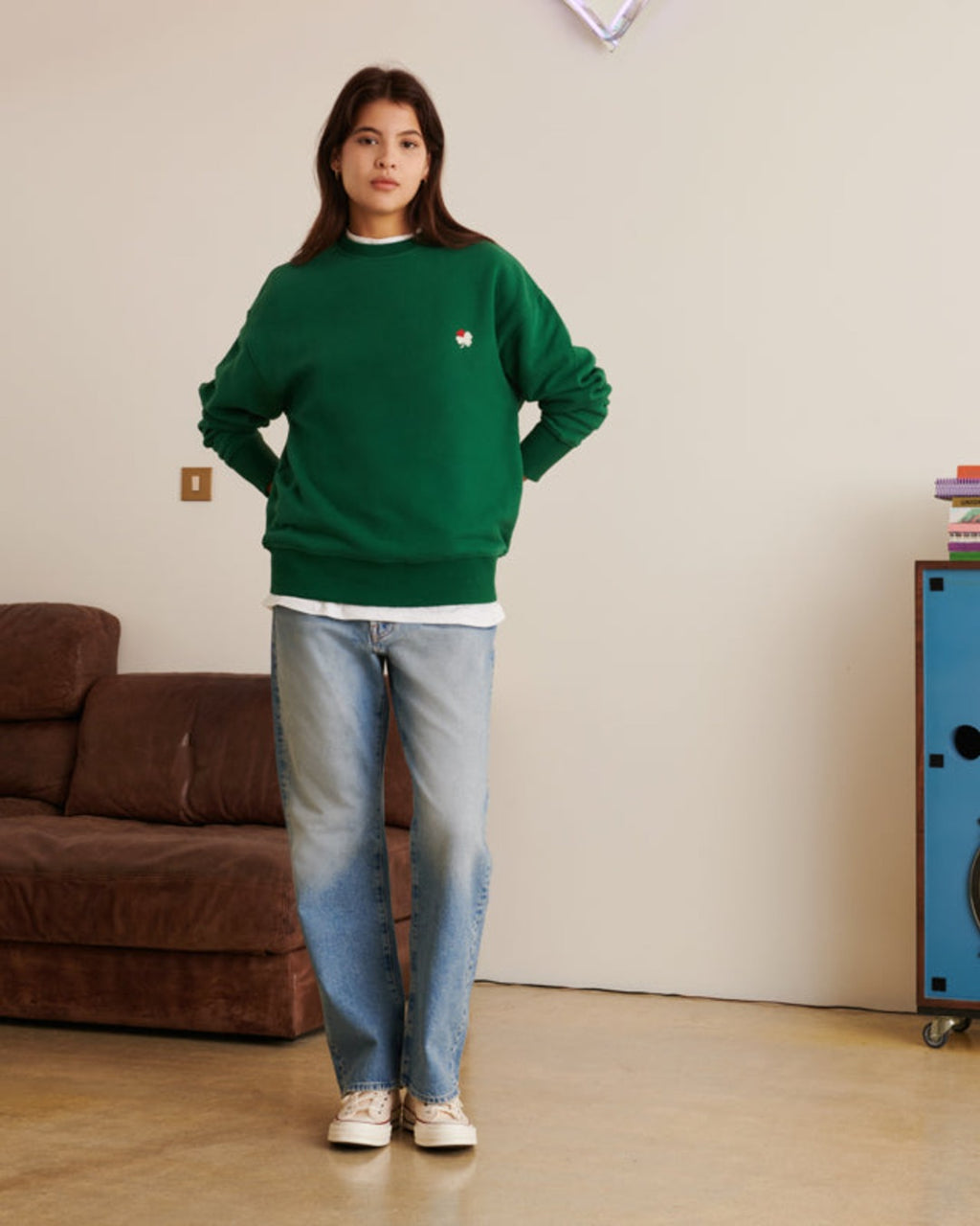 Merci - Crewneck Charles - Vert
