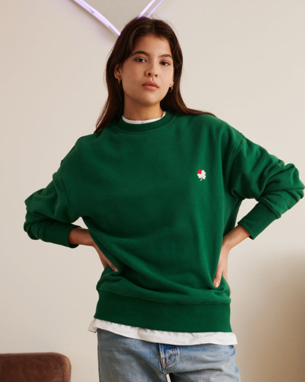 Merci - Crewneck Charles - Vert