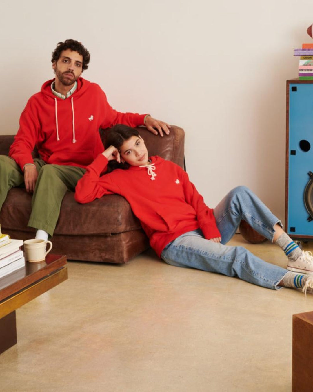 Merci - Sweatshirt Robin - Red