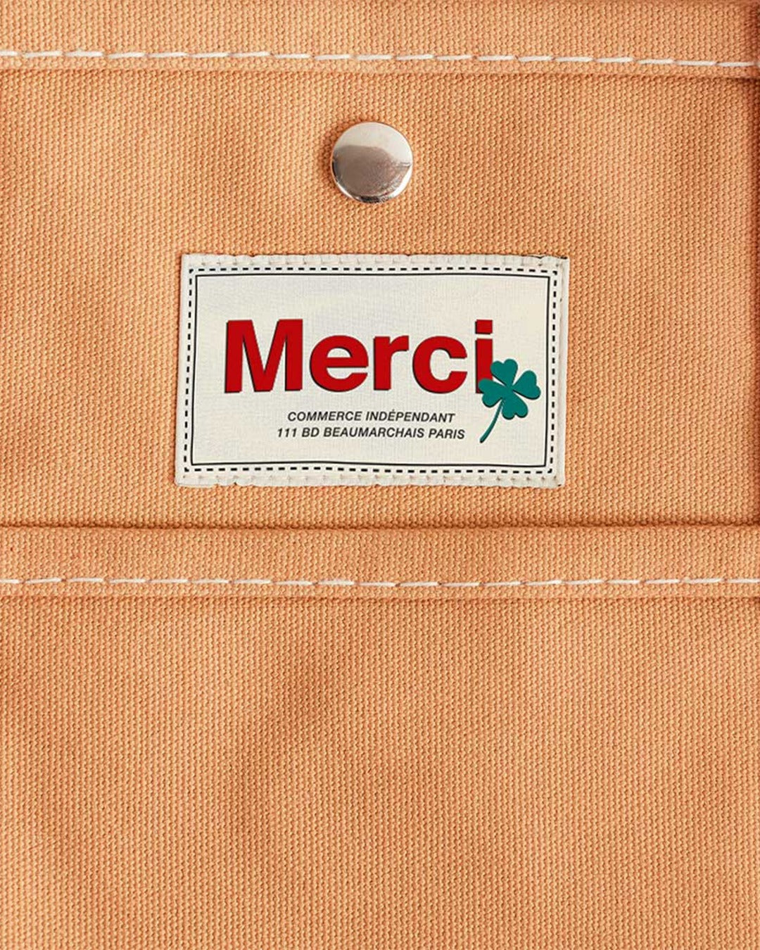 Merci - Candide shopping bag in canvas - Pink