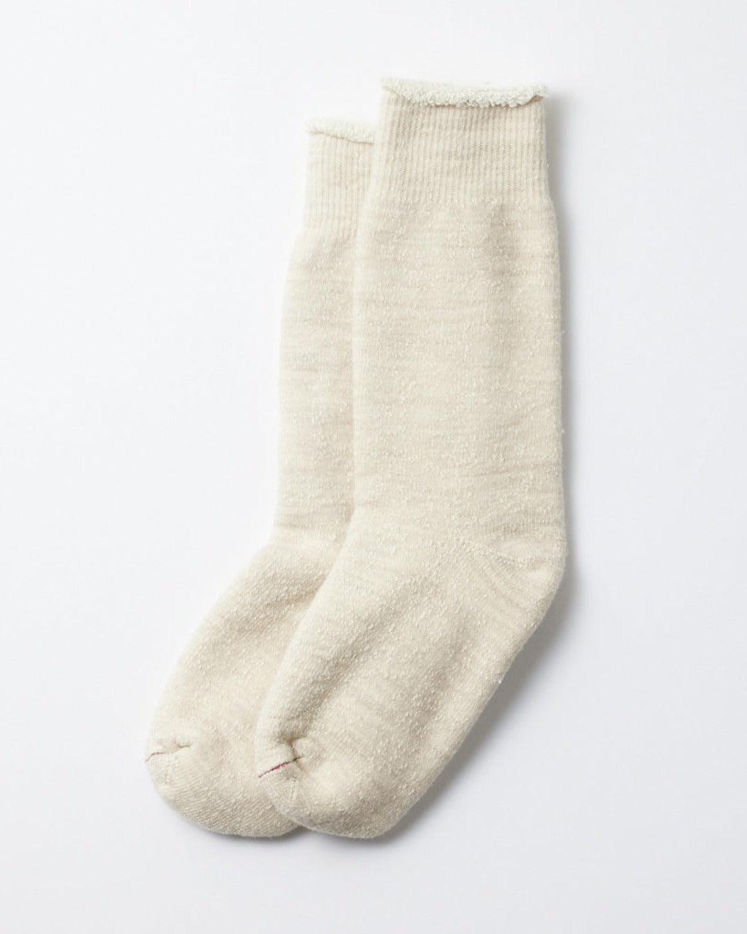 Rototo - Double face Socks - Ecru