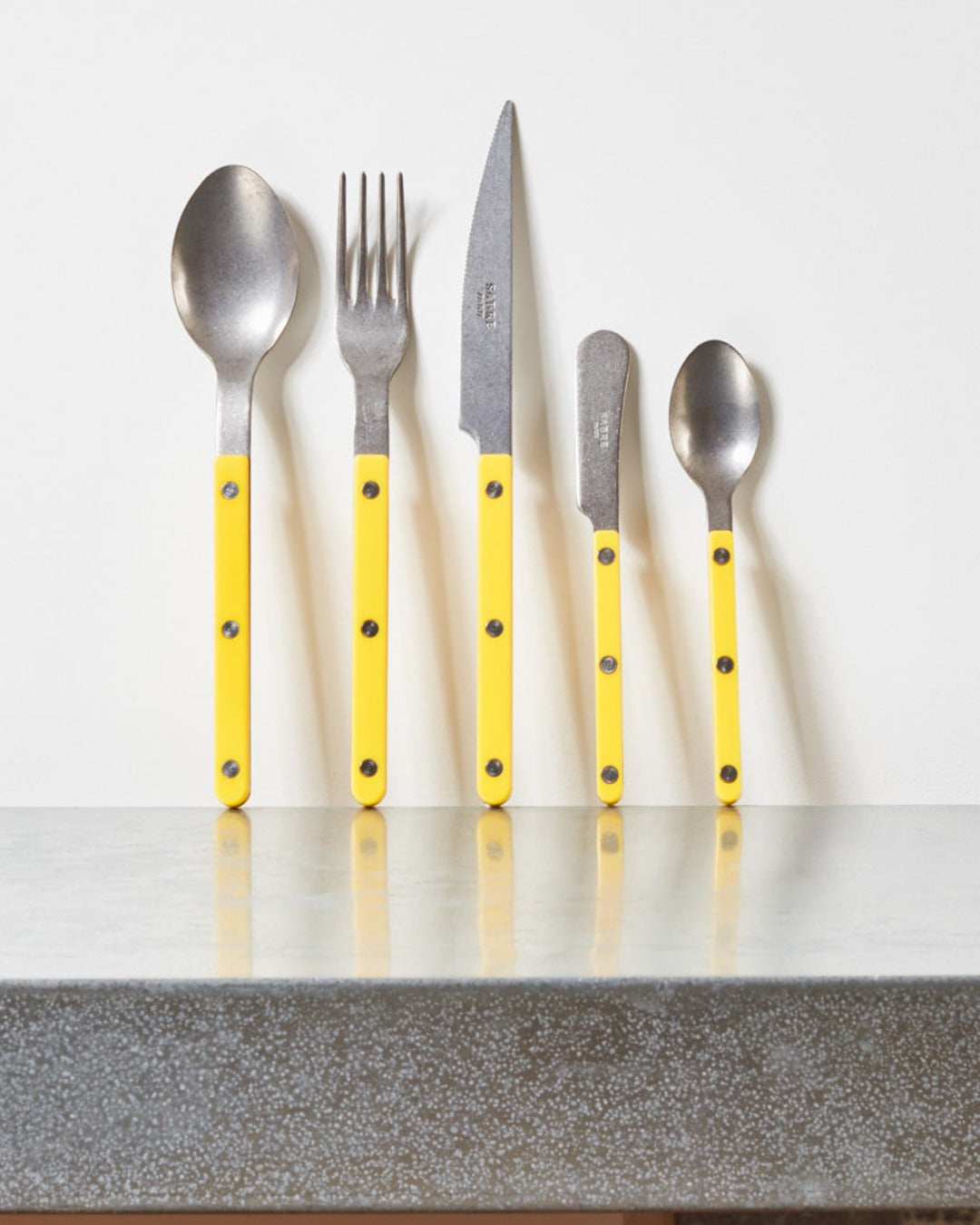 Sabre - Cuillère À Café Bistrot - Jaune