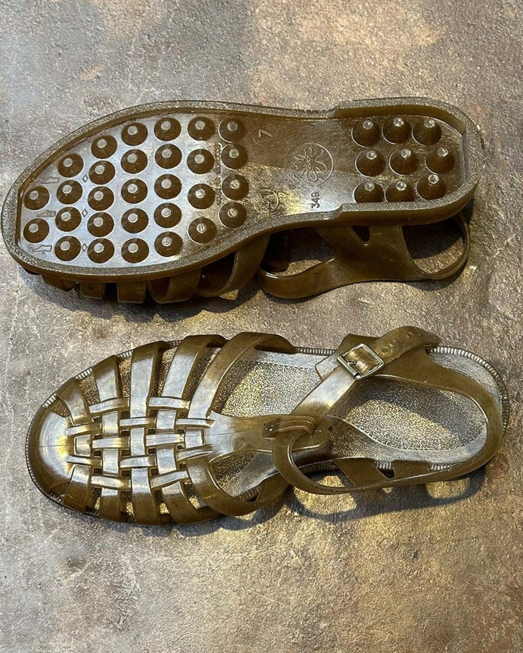 Plasticana - Hemp Medusa Sandals - Brown