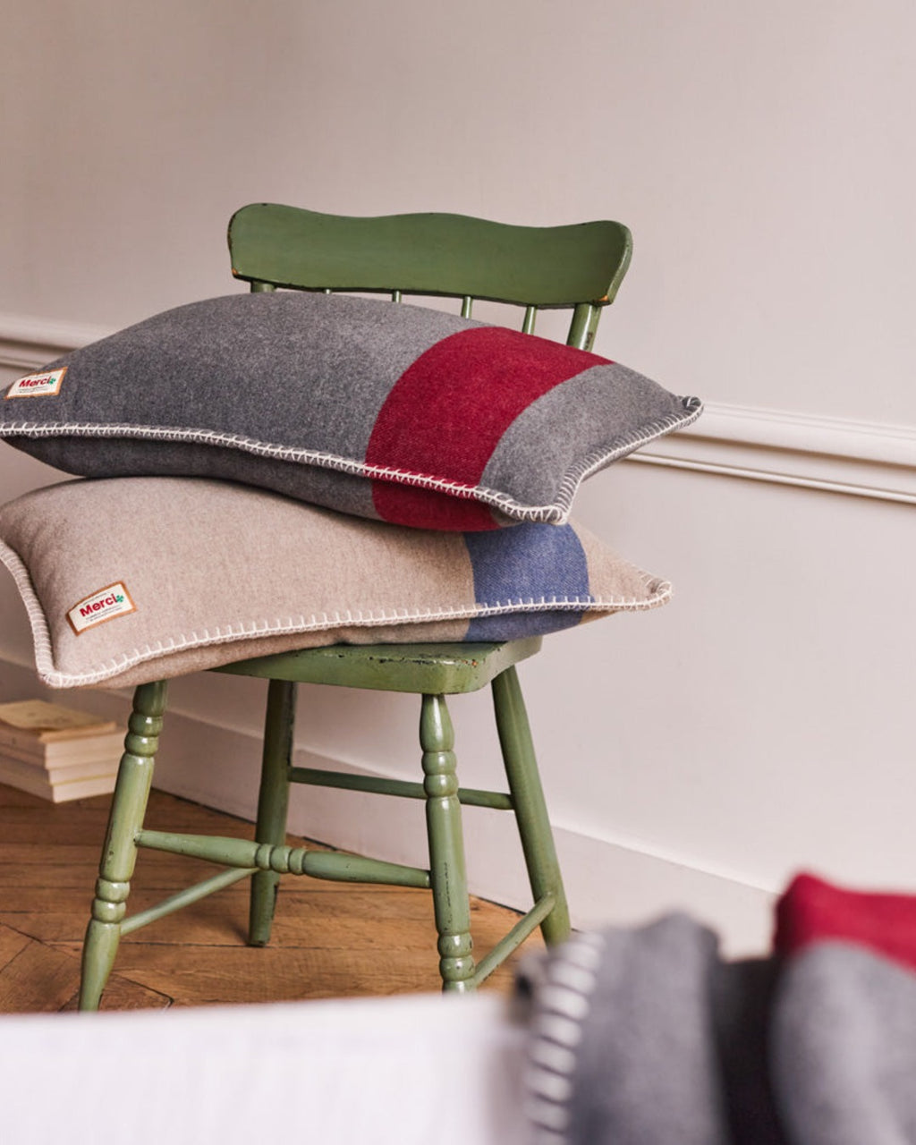 Merci - Coussin - Gris