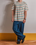 Merci - T-Shirt Vadim Stripes - Rose