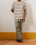 Merci - T-Shirt Vadim Stripes - Crème