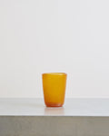 Memento - water glass - Amber