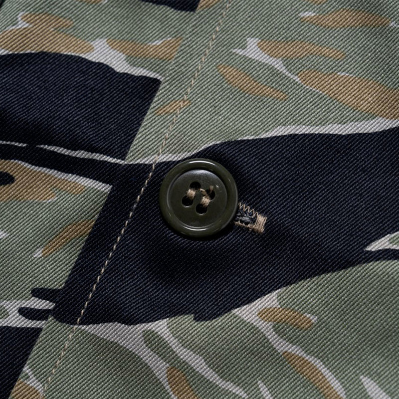 The real McCoys - Veste Tiger Camouflage - Vert